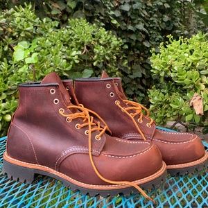 Red Wing Shoes Roughneck 6" Boot - 10 - LIKE NEW